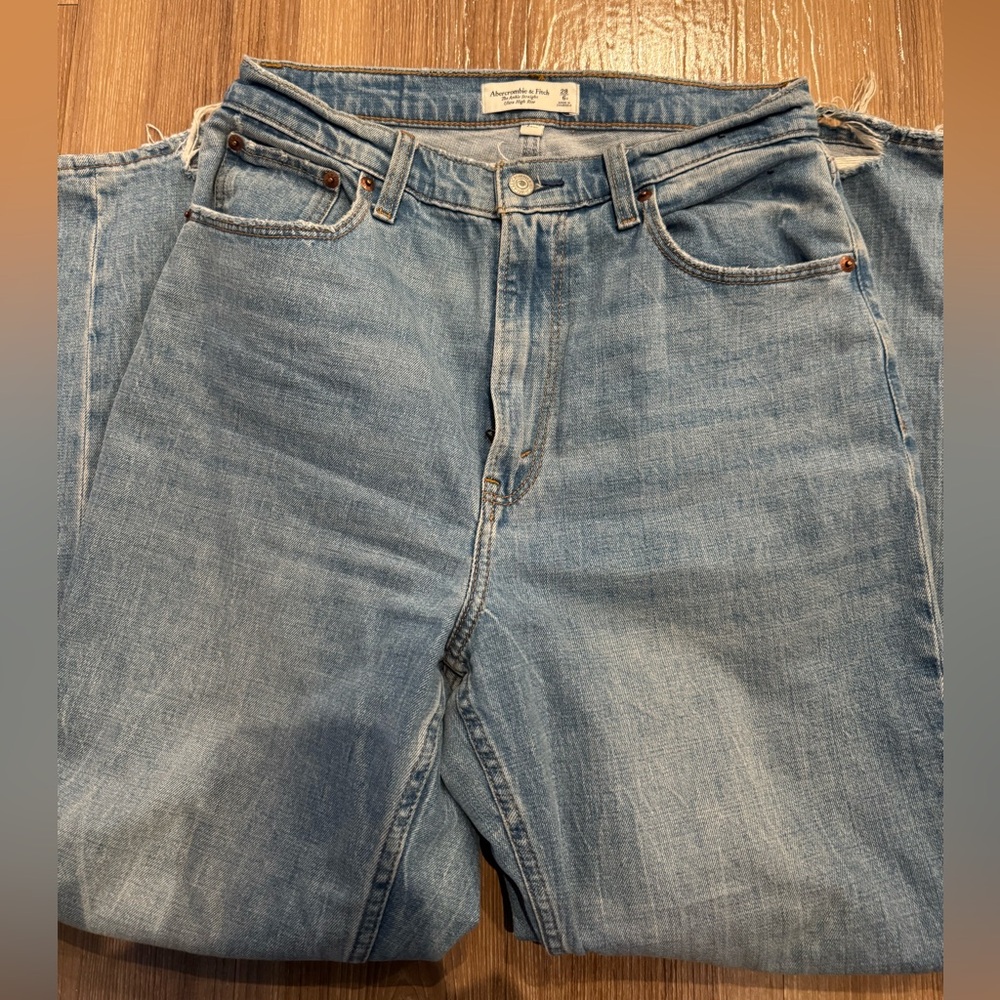 Abercrombie Jeans | The Ankle Straight | Ultra High Rise | Curve Love